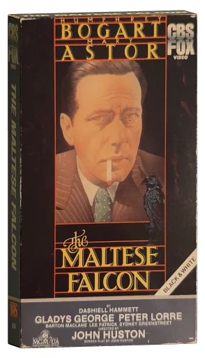 The Maltese Falcon VHS, CBS/FOX Video
