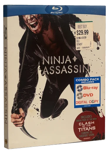 Ninja Assassin Blu-ray, Warner Bros.