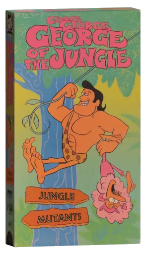 George of the Jungle VHS, CBS/FOX Video