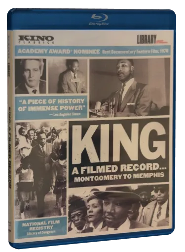 King: A Filmed Record... Montgomery to Memphis Blu-ray cover