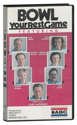 Bowl Your Best Game VHS cover