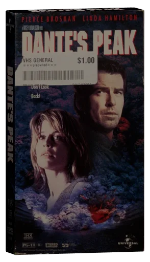 Dante's Peak VHS, Universal
