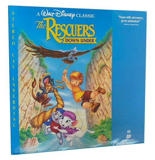 The Rescuers Down Under Laserdisc, Walt Disney Home Video