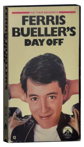 Ferris Bueller's Day Off VHS, Paramount Pictures