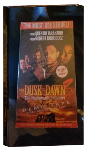 From Dusk Till Dawn 3: The Hangman's Daughter VHS, Dimension