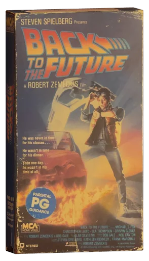 Back to the Future VHS, MCA Home Video