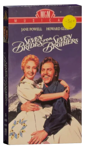 Seven Brides for Seven Brothers VHS cover
