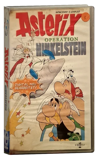 Asterix and the Big Fight VHS cover