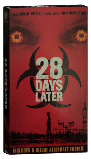 28 Days Later VHS, 20th Century Fox Home Entertainment