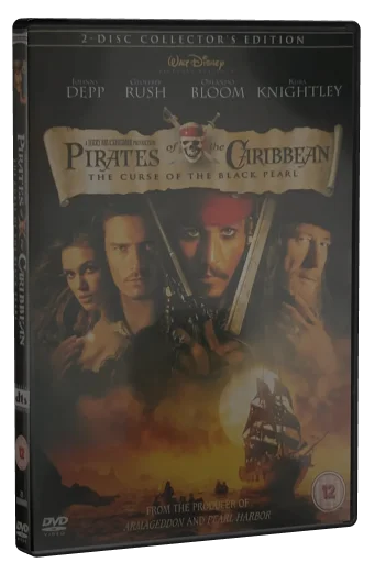 Pirates of the Caribbean: The Curse of the Black Pearl DVD, Disney