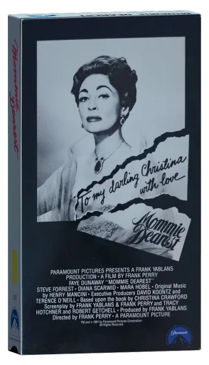 Mommie Dearest VHS, Paramount Home Video