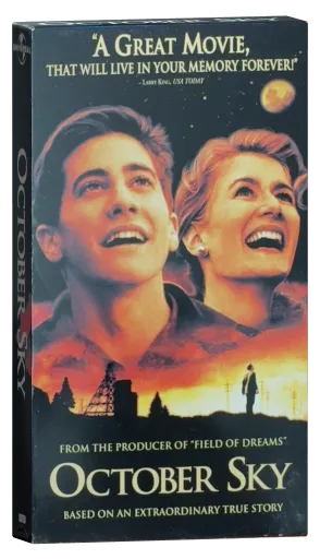 October Sky VHS, Universal Studios Home Video