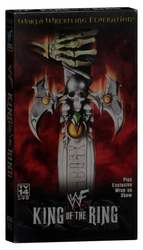 WWF King of the Ring 2000 VHS cover