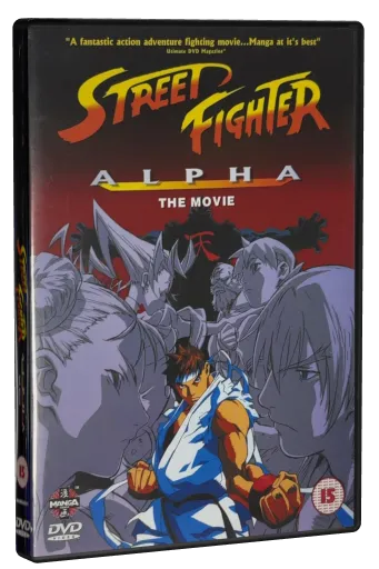 Street Fighter Alpha: The Movie DVD, Manga Entertainment