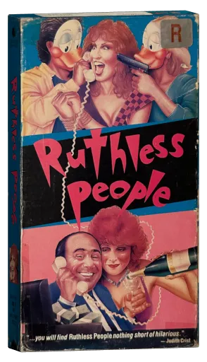 Ruthless People VHS, Touchstone Home Video