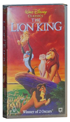 The Lion King VHS, Walt Disney Home Video