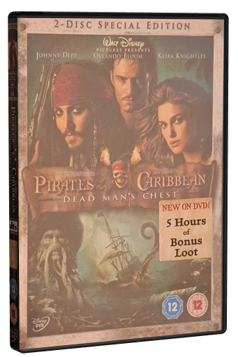 Pirates of the Caribbean: Dead Man's Chest DVD, Walt Disney Home Video