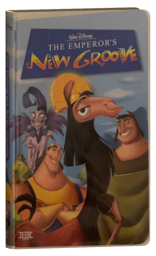 The Emperor's New Groove VHS, Walt Disney Home Entertainment