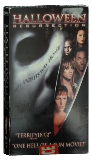 Halloween: Resurrection VHS, Dimension Home Video