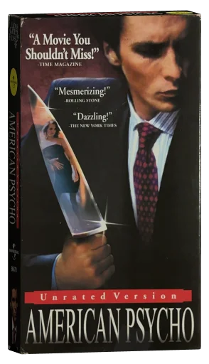 American Psycho VHS, Lions Gate Films