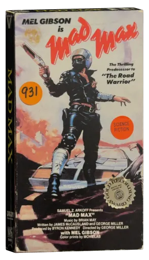 Mad Max VHS, Vestron Video