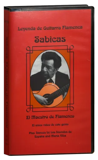 Sabicas, El Maestro de Flamenco VHS cover