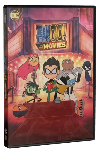 Teen Titans Go! To the Movies DVD cover
