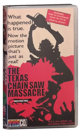 The Texas Chain Saw Massacre VHS, Bootleg