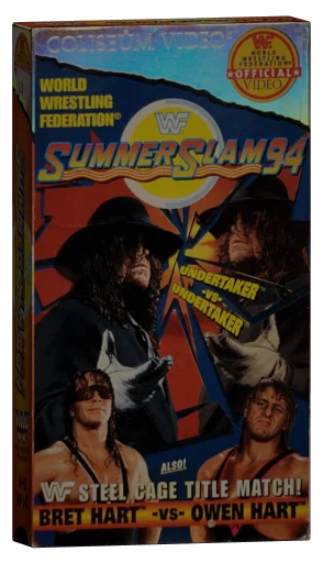 WWF SummerSlam 1994 VHS cover
