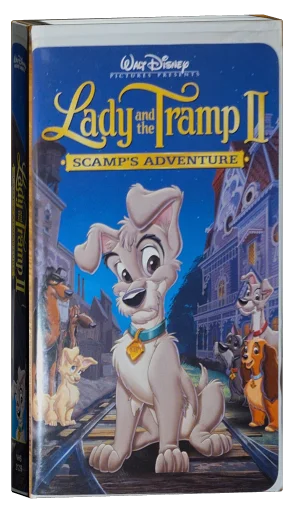 Lady and the Tramp II: Scamp's Adventure VHS, Buena Vista Home Entertainment