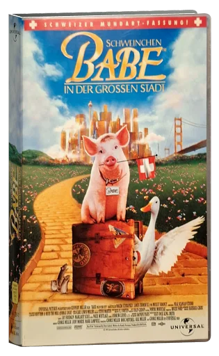 Babe: Pig in the City VHS, Universal Studios Home Video