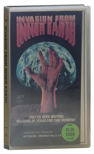 Invasion from Inner Earth VHS, Action International Pictures