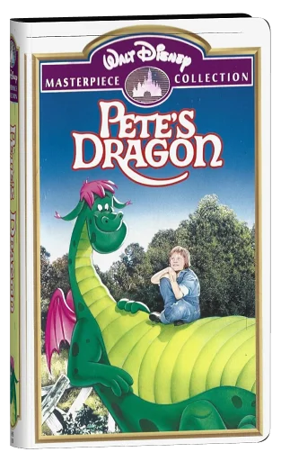 Pete's Dragon VHS, Walt Disney