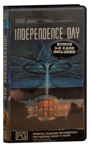 Independence Day VHS, Twentieth Century Fox