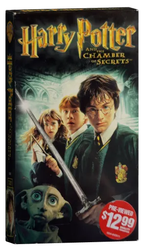 Harry Potter and the Chamber of Secrets VHS, Warner Home Video