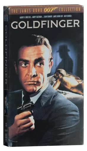 Goldfinger VHS, MGM