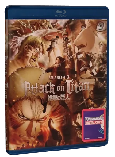 Attack on Titan Blu-ray cover