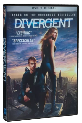 Divergent DVD, Summit Entertainment