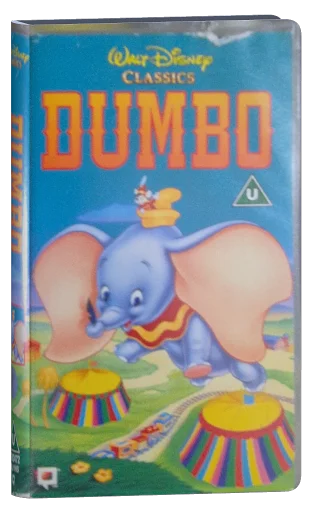 Dumbo VHS, Walt Disney Home Video
