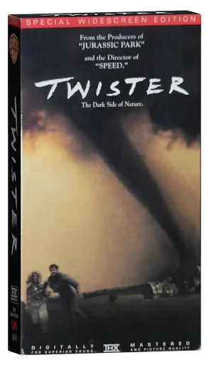 Twister VHS, Warner Home Video