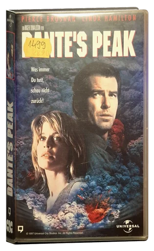 Dante's Peak VHS, Universal Studios Home Video