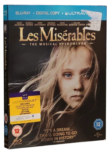 Les Misérables Blu-ray, Universal