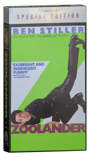 Zoolander VHS, Paramount Pictures Home Entertainment