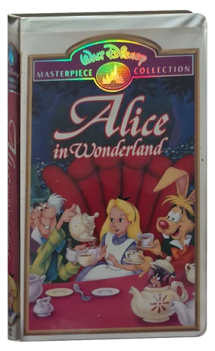 Alice in Wonderland VHS, Buena Vista Home Video