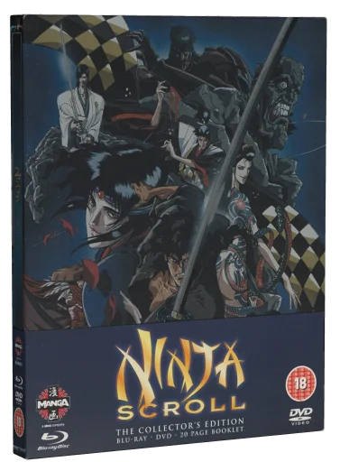 Ninja Scroll Blu-ray, Manga Entertainment