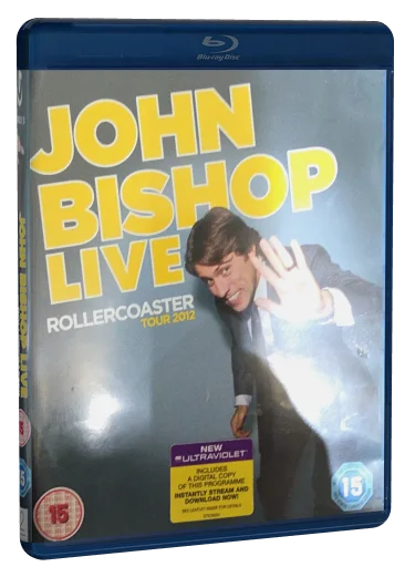 John Bishop Live: Rollercoaster Tour 2012 Blu-ray cover