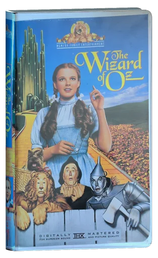 The Wizard of Oz VHS, MGM/UA Home Video