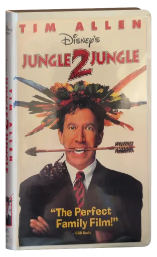 Jungle 2 Jungle VHS, Walt Disney Home Video