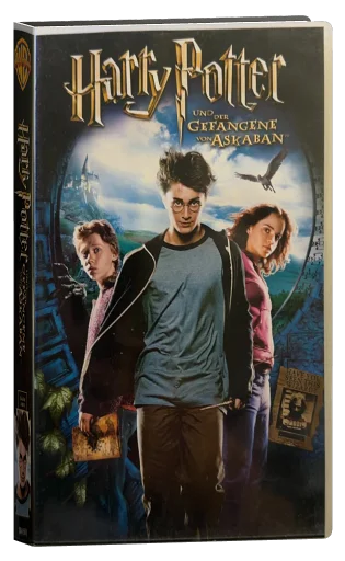 Harry Potter and the Prisoner of Azkaban VHS cover