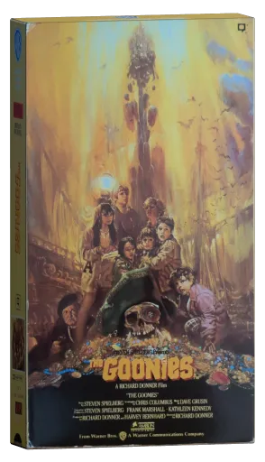The Goonies VHS, Warner Home Video